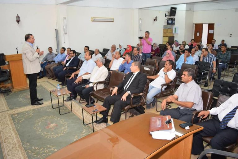 المشروعات الممولة من ‘‘ STDF ‘‘ في ورشة عمل بجامعة سوهاج