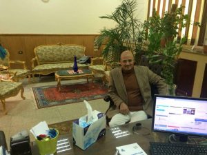 السيد الدكتور الأستاذ المساعد مظهر العيسوي الشريف