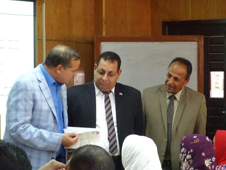 فاعليات  ندوة عن رؤية طلاب كلية الزراعة ودورهم فى تفعيل المشاركة المجتمعية