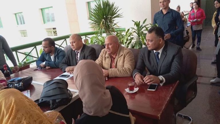زيارة ارشاديه ضمن مقرر الطرق والمعينات الارشاديه لقسم الميكروبيولوجيا الزراعية