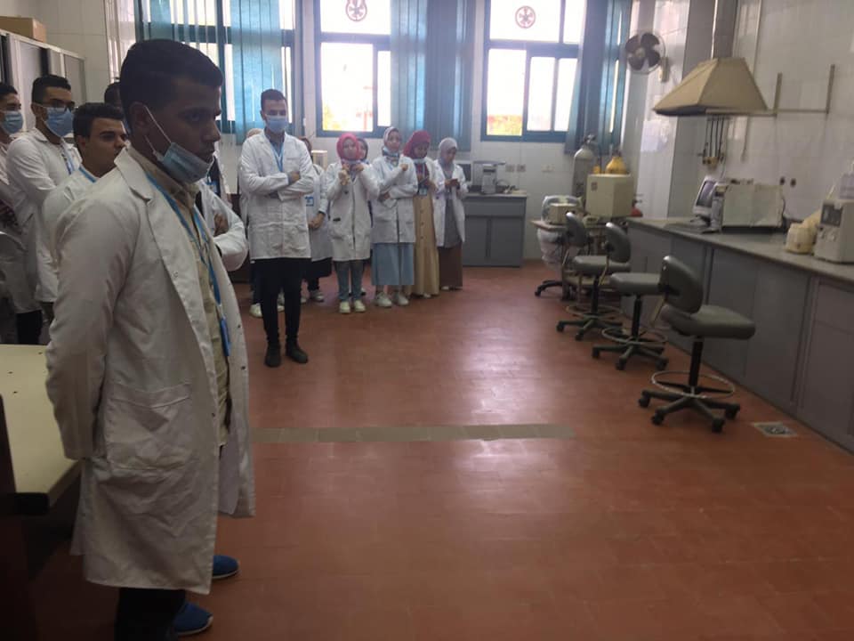 طلاب زراعة جامعة سوهاج في زيارة لجهاز شئون البيئة بأسيوط