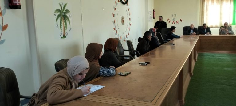 زراعة سوهاج تنظم تدريب للاعضاء هيئة التدريس والمعيدين والمدرسين المساعدين  على الامن والسلامة وإدارة الازمات ضمن  المبادرة الرئاسية بداية جديدة لبناء الإنسان المصرى