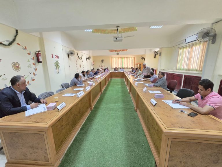 انعقاد مجلس كلية الزراعة رقم 231